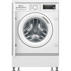 Lavadora integrable Balay 3TI987B, 8kg, 1400rpm, clase C, 62 kWh/100 ciclos, 66dB, blanco