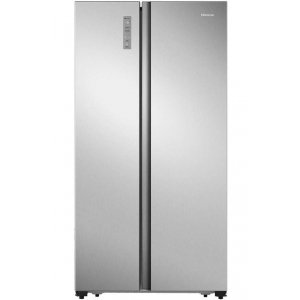 Frigorífico americano Hisense RS677N4ACC, 179 x 91 x 65 cm, 2 puertas, No Frost, inox