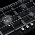 Placa de gas butano Cata LCIB 6021 BK, 3 zonas, Cristal Gas, 6250W, ref. 08068403, cristal negro - imagen 4