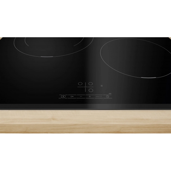 Placa de inducción Bosch PIJ631BB5E, 3 zonas, 7400W, zona gigante 28 cm, 17 niveles, cristal negro - imagen 4