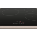 Placa de inducción Balay 3EB864FR, 3 zonas, 4600W, biselada, zona grande 24 cm, 17 niveles, cristal negro - imagen 5
