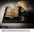 Placa de inducción Samsung NZ63B5046GK/U1, 3 zonas Flex inducción, 7400W, zona grande 28 cm, WiFi, cristal negro - imagen 5