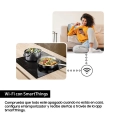 Placa de inducción Samsung NZ63B5046GK/U1, 3 zonas Flex inducción, 7400W, zona grande 28 cm, WiFi, cristal negro - imagen 6