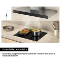 Placa de inducción Samsung NZ63B5046GK/U1, 3 zonas Flex inducción, 7400W, zona grande 28 cm, WiFi, cristal negro - imagen 7