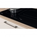 Placa de inducción Indesit IB 44Q60 NE, 3 zonas, zona puente, 7200W, 9 niveles + Booster, cristal negro - imagen 10