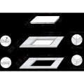 Placa de inducción Indesit IB 44Q60 NE, 3 zonas, zona puente, 7200W, 9 niveles + Booster, cristal negro - imagen 11