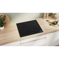 Placa de inducción Bosch PUJ631BB5E, 3 zonas, zona grande 28 cm, 4600W, 17 niveles, cristal negro - imagen 4