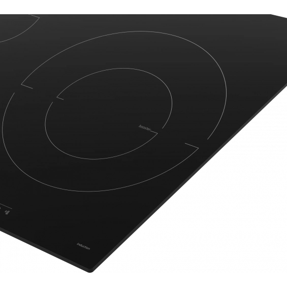 Placa de inducción Beko HII63205MT, 3 zonas, zona gigante 32 cm, 7200W, 9 niveles + Booster, cristal negro - imagen 4