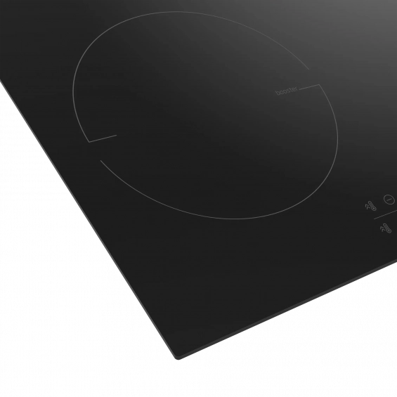 Placa de inducción Beko HII63205MT, 3 zonas, zona gigante 32 cm, 7200W, 9 niveles + Booster, cristal negro - imagen 5