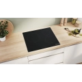 Placa de inducción Bosch PUC611BB5E, 3 zonas, 17 niveles, 4600W, zona grande 24 cm, cristal negro - imagen 3