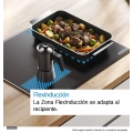 Placa modular de inducción Bosch PXX375FB1E, placa dominó 30 cm, 2 zonas Flex inducción, 3700W, cristal negro - imagen 2