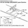 Placa modular de inducción Bosch PXX375FB1E, placa dominó 30 cm, 2 zonas Flex inducción, 3700W, cristal negro - imagen 9