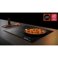Placa de inducción Teka MestrePaeller IZC 63632 MPT BK, 3 zonas, zona gigante 32 cm, 7200W, ref. 112500055, cristal negro - imagen 6