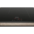 Placa de inducción Siemens EU63KBJB5E, Serie iQ300, 3 zonas, zona grande 28 cm, 4600W, cristal negro - imagen 2