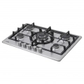 Placa de gas butano Artica AXG7050, 5 zonas, 70 cm, 10750W, Wok, parrilla forja, autoencendido, inox - imagen 2