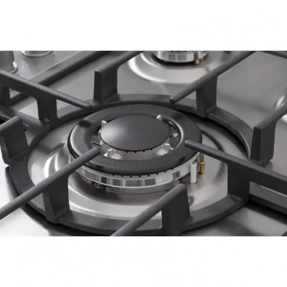 Placa de gas butano Artica AXG7050, 5 zonas, 70 cm, 10750W, Wok, parrilla forja, autoencendido, inox - imagen 5