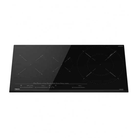 Placa de inducción Teka IZC 83620 MST, 3 zonas, zona paellera XL, 7200W, zona gigante 32 cm, 8 funciones, ref. 112500039, cristal negro - imagen 3