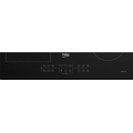 Placa de inducción Beko HII 64200 FMT, 4 zonas IndyFlex inducción, 7200W, zona grande 21 cm, cristal negro - imagen 5