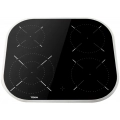 Placa vitrocerámica polivalente Teka TCC 6400 PLV, 4 zonas, 6900W, ref. 112550018, marco inox, cristal negro - imagen 3