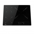 Placa vitrocerámica Teka TBC 63632 TTC, 3 zonas, zona gigante 32 cm, 6700W, ref. 112530007, cristal negro - imagen 3