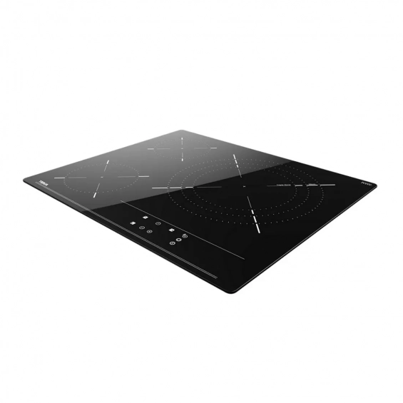 Placa vitrocerámica Teka TBC 63632 TTC, 3 zonas, zona gigante 32 cm, 6700W, ref. 112530007, cristal negro - imagen 5