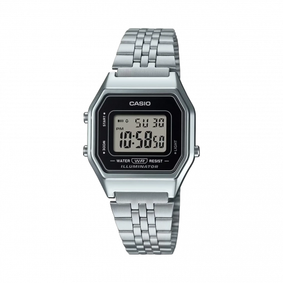 Reloj Casio Vintage Iconic LA680WEA-1EF, mini Collection, acero inox