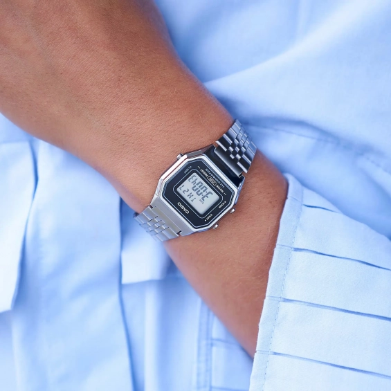 Reloj Casio Vintage Iconic LA680WEA-1EF, mini Collection, acero inox - imagen 2