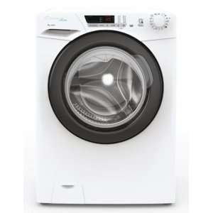 Lavadora Candy HCU1292DWB4/1-S, 9kg, 1200rpm, clase B, 57 kWh año, 77dB, 16 programas, NFC, blanco