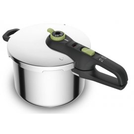 Olla a presión rápida Tefal P25807, SECURE TR, 6 litros, verde – imagen 4