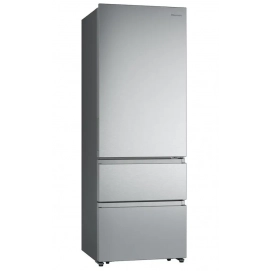 Frigorífico combi 3 puertas Hisense RT641N4AIE, 200 x 71 x 69.4 cm, No Frost, clase E, 289 kWh/año, 38dB, 493 litros, Metal Cooling, Multi Air...