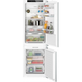 Frigorífico combi integrable Siemens KI86NADD0, 177.2 x 55.8 x 54.8 cm, No Frost, clase D, 186 kWh/año, 35dB, 260 litros, blanco