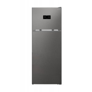 Frigorífico 2 puertas Sharp SJ-TE435H4I-EU, 183 x 70 x 72 cm, No Frost, 43dB, clase E, 249 kWh año, 478 litros, Zona 0ºC, puertas reversibles, color inox