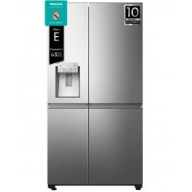 Hisense – Frigorífico americano Hisense Total No Frost, con dispensador, Wifi – RS818N4TIE1.