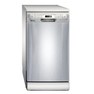 Lavavajillas Balay 3VN5360IA, 45 cm, 10 servicios, clase D, 67 kWh año, 44dB, 5 programas, 3ª bandeja, AquaStop, Home Connect, rackMatic, acero antihuellas