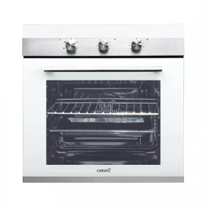 Horno multifunción Cata CM 760 AS WH, 59.5 x 59.5 cm, fondo reducido 48 cm, 50 litros, 6 programas, clase A, blanco