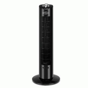 Ventilador de torre Orbegozo TW 0800, 60W, 79 cm, función ascilación, 3 velocidades, negro