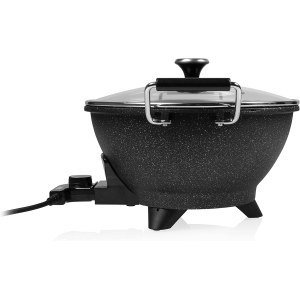 Sartén Wok Princess 162389 30cm 1400W 7L negro