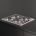 Placa de gas natural Teka E/60.3 40, 4 zonas, 7500W, parrillas esmaltadas, mandos laterales, ref. 112620018, acero inox - imagen 6