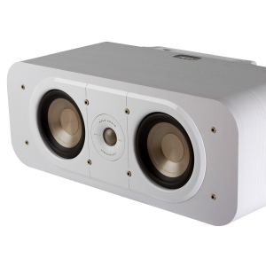 Altavoz central Polk Audio S30 Elite, sonido alta resolución, Dolby Atmos, DTS-X, Woofer 5.25 pulgadas, Tweeter 1 pulgada, 5 vías, 89dB, blanco