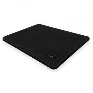 Base refrigeración portátil Ewent EW1256 de 12" a 17" negro