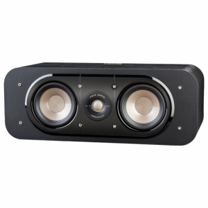 Altavoz central Polk Audio S30 Elite, sonido alta resolución, Dolby Atmos, DTS-X, Woofer 5.25 pulgadas, Tweeter 1 pulgada, 5 vías, 89dB, negro