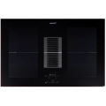 Placa de inducción extractora humos Cata AS750, 2 zonas Flex inducción, clase A, 7335W, ref. 08000405, cristal negro