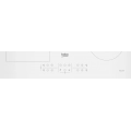 Placa de inducción Beko HII64200FMTW, 4 zonas, FIndyFlex, 7200W, mandos frontales, cristal blanco - imagen 6