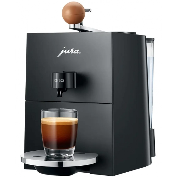 Cafetera Jura ONO Coffee Black 15505, 2 especialidades, 15 bar, 1450W, café molido, negro