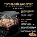 Horno exterior de sobremesa Ninja OO101EU, para pizza, con ahumador WoodFire, 8 funciones, terracota y acero - imagen 6