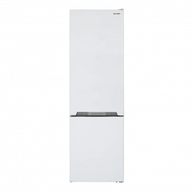 Frigorífico combi Sharp SJ-FBA22IMXWE-ES, 201 x 59.5 x 65 cm, No Frost, clase E, 250 kWh/año, 38dB, 366 litros, blanco