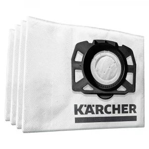 Bolsas para aspirador Karcher KFI-357, WD1/2/W3, 4 unidades Fieltro, ref. 6.959-130