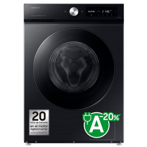 Lavadora Samsung WW11DB7B94GBU3, 11kg, 1400rpm, negro