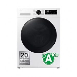 Lavadora - secadora Samsung WD11DG5B15BEEC, 11kg lavado, 6kg secado, 1400rpm, clase D, 308 kWh año, 72dB, WIfi, EcoBubble, Inverter, blanco