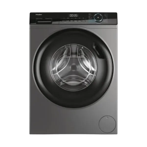 Lavadora Haier HW90B14939S8IB, 9kg, 1400rpm, clase A, 67dB, 48 kWh/100 ciclos, vapor refresh, 15 programas, motor direct motion, antracita
